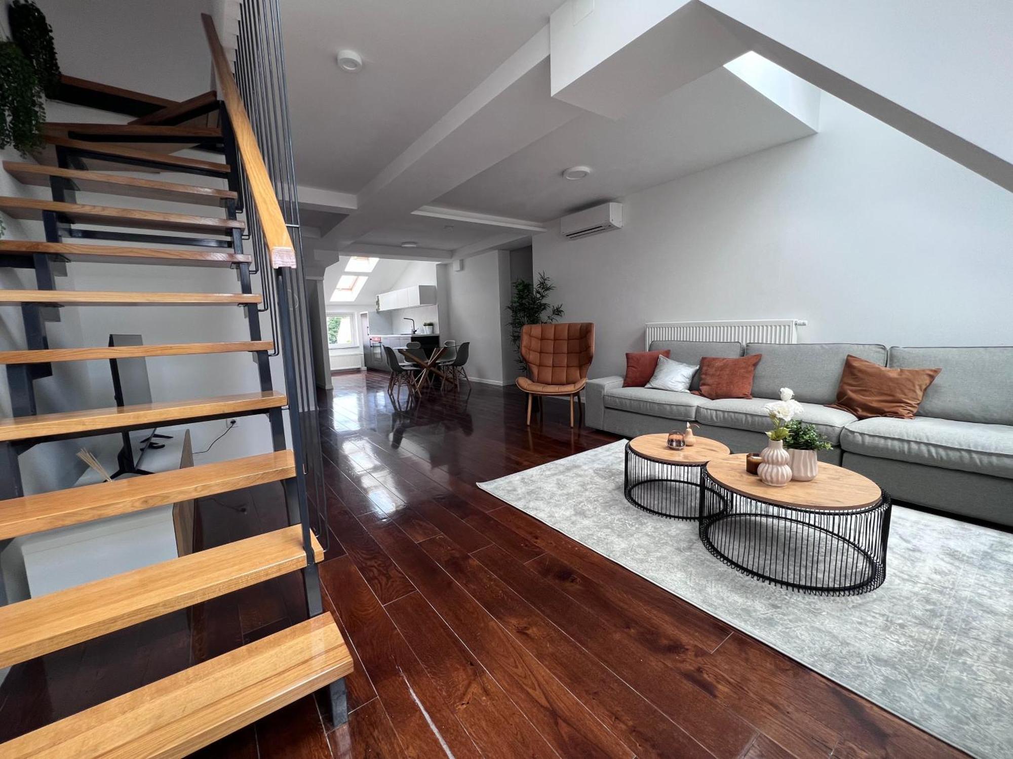 Cozy Loft Apartment In Zagreb Center المظهر الخارجي الصورة